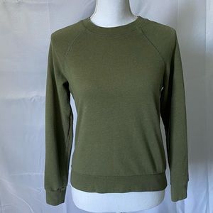 Olive green H&M sweatshirt